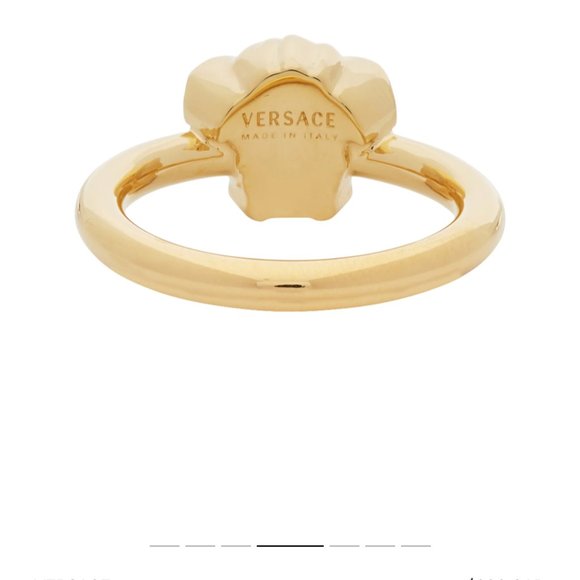 Versace Medusa Head Ring- Size US 10- Size 19 (Italy size) - Picture 2 of 4